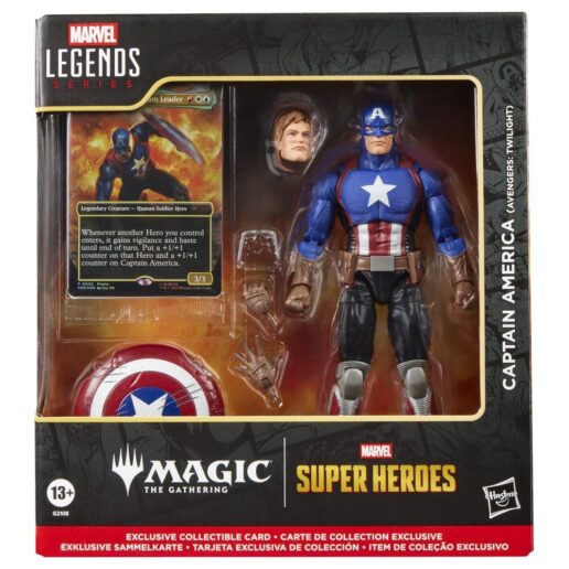 Marvel Legends Series Magic The Gathering Captain America Avengers Twilight figure 15cm