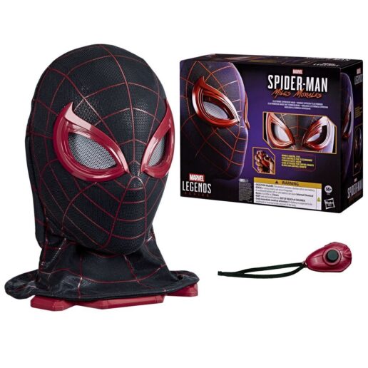 Marvel Legends Series Spider-Man Miles Morales electronic mask