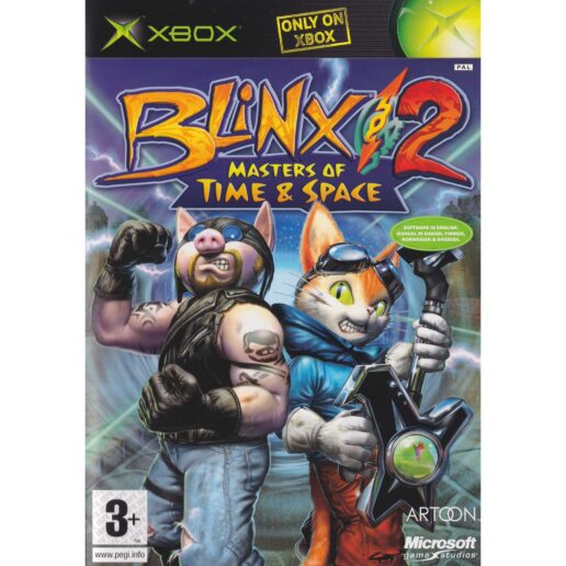 Blinx 2 Masters of Time & Space Xbox Nordic (Begagnad)