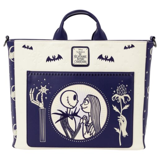 Loungefly Disney Nightmare Before Christmas Jack Skellington & Sally Night Backpack bag