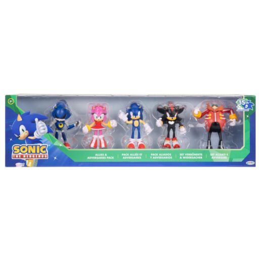 Sonic The Hedgehog pack 5 figures 6cm