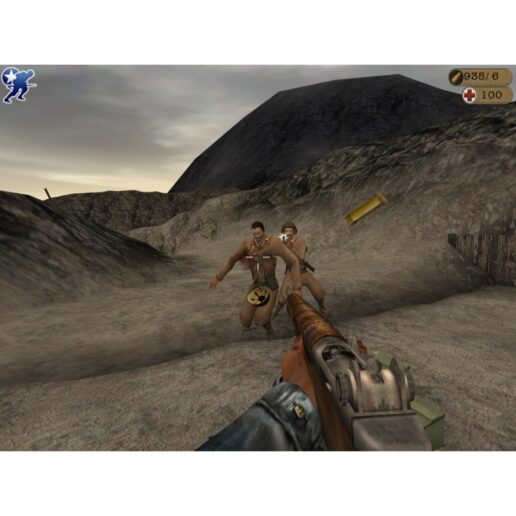 World War II Combat Iwo Jima Xbox IMPORT (Begagnad)