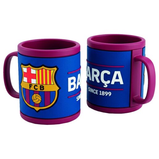 FC Barcelona Rubber 3D mug
