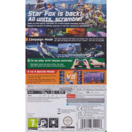 Star Fox Nintendo Switch 2