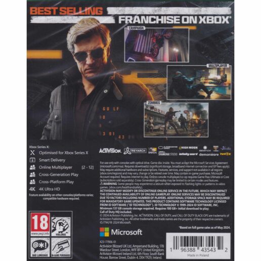 Call of Duty Black Ops 6 Xbox Series X Xbox One