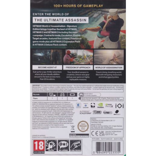 Hitman World of Assassination Signature Edition Nintendo Switch 2