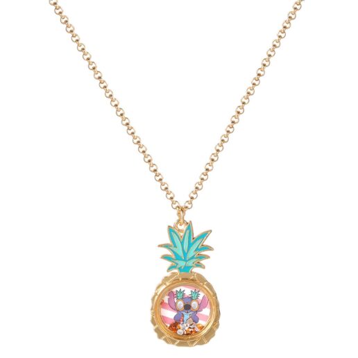 Disney Stitch Pineapple necklace