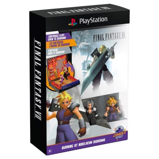 PlayStation Final Fantasy VII Burning at Nibelheim Diorama - Diorama