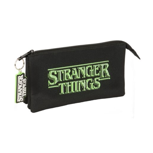 Stranger Things triple pencil case