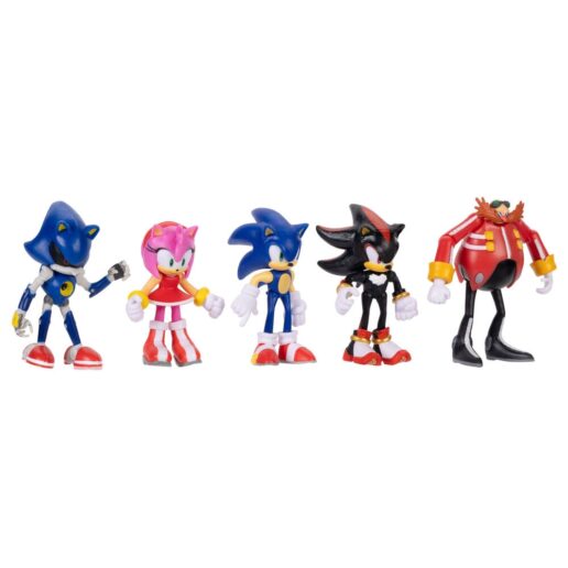 Sonic The Hedgehog pack 5 figures 6cm