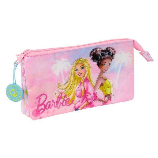 Barbie Painterly triple pencil case