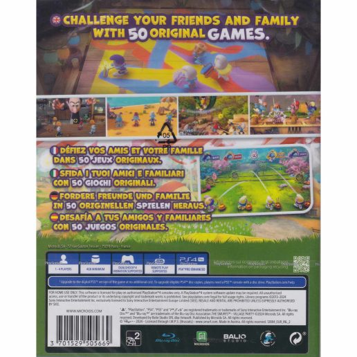 The Smurfs Village Party Playstation 4 PS4