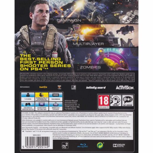Call of Duty Infinite Warfare Playstation 4 PS4