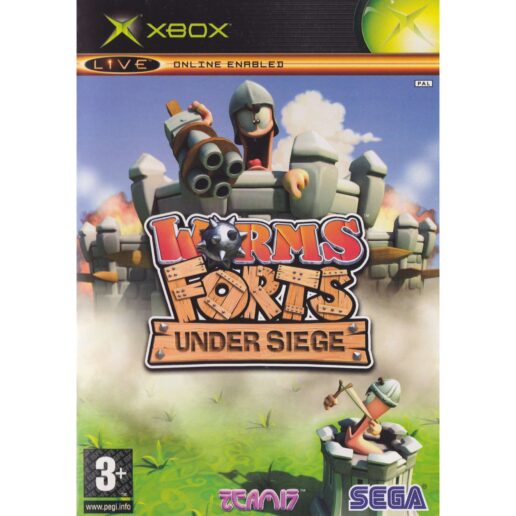 Worms Forts Under Siege Xbox (Begagnad)