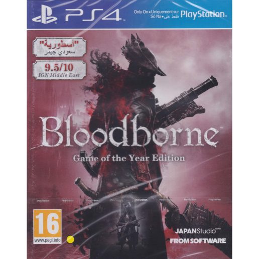 Bloodborne Game of the Year Edition Playstation 4 PS4 UK AR Bloodborne Game of the Year Edition Playstation 4 PS4 UK AR