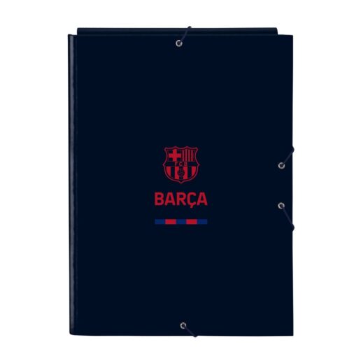 F.C. Barcelona 3-flap folio folder