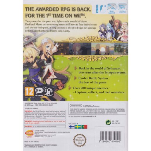 Tales of Symphonia Dawn of the New World Nintendo Wii