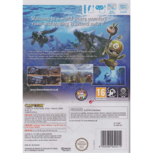 Monster Hunter 3 Tri Nintendo Wii