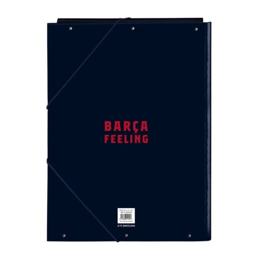 F.C. Barcelona 3-flap folio folder