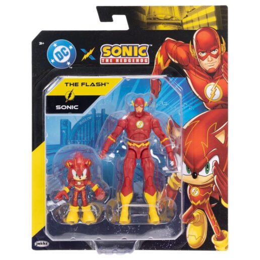 Sonic The Hedgehog x Dc Comics The Flash & Sonic figure