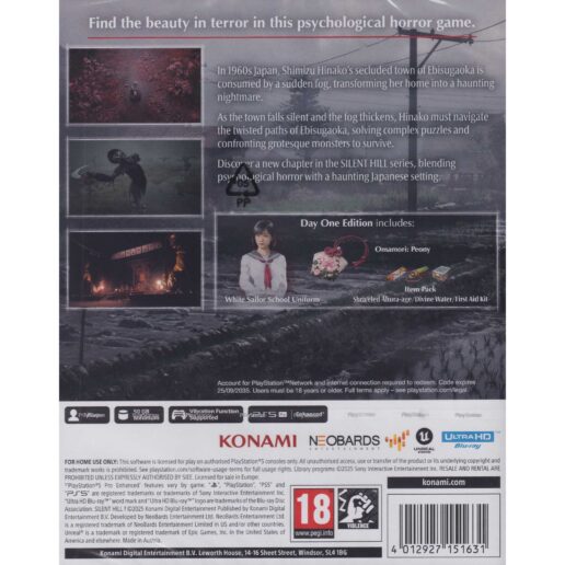 Silent Hill f Day One Edition Playstation 5 PS5