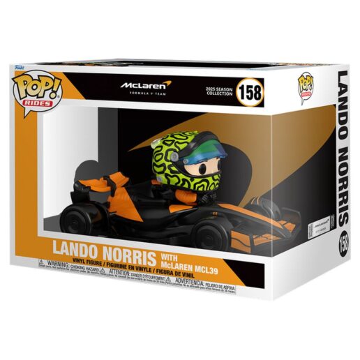 POP figure Rides Super Deluxe Racing Lando Norris with McLaren MCL39 POP figure Rides Super Deluxe Racing Lando Norris with McLaren MCL39