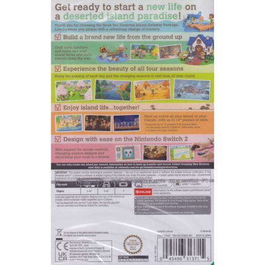 Animal Crossing New Horizons Nintendo Switch 2