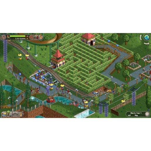 Roller Coaster Tycoon Classic Nintendo Switch