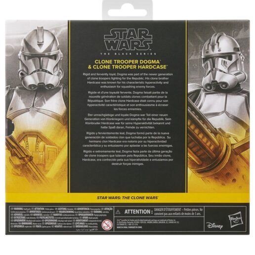 Star Wars Clone Trooper Dogma & Clone Trooper Hardcase pack 2 figures 15cm