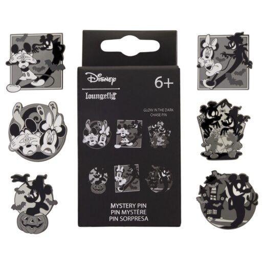 Loungefly Disney Mickey & Minnie Mystery Blind Box Enamel Pin assorted