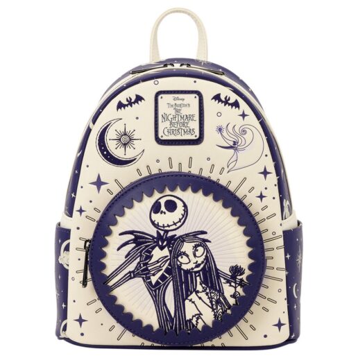 Loungefly Disney Nightmare Before Christmas Jack Skellington & Sally Night Sky backpack 26cm