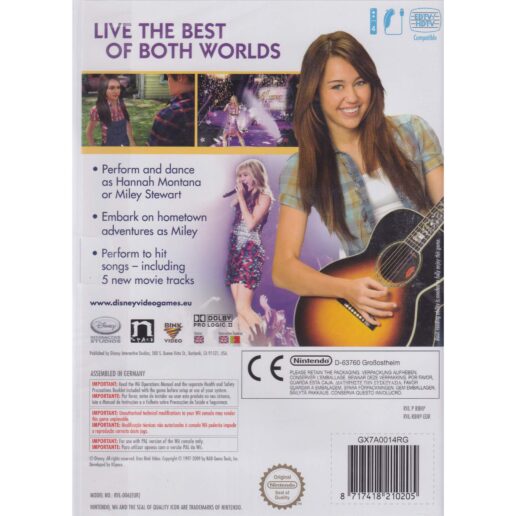 Hannah Montana The Movie Nintendo Wii
