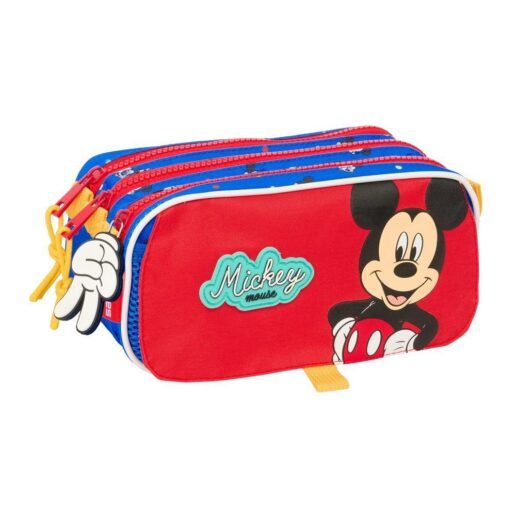 Disney Mickey Good Day Disney triple pencil case