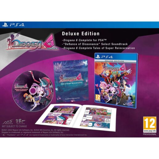 Disgaea 6 Complete Deluxe Edition Playstation 4 PS4