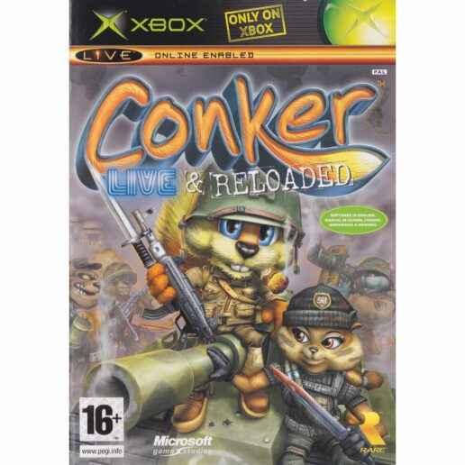 Conker Live & Reloaded Xbox Nordic (Begagnad)
