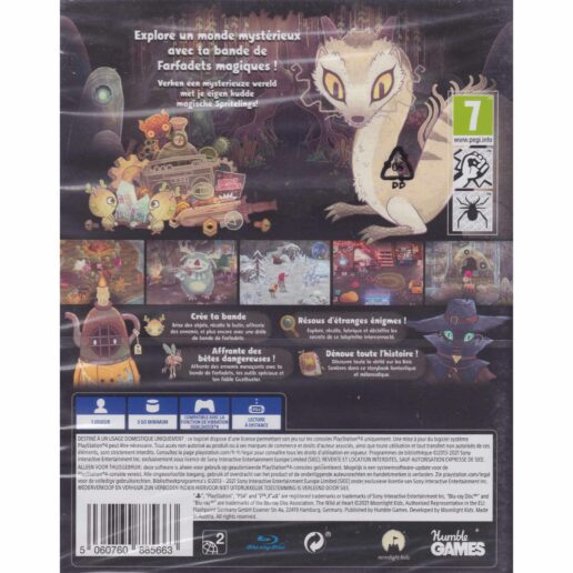 The Wild At Heart Playstation 4 PS4 EN FR