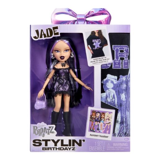 Bratz Stylin Birthday Jade doll + t-shirt