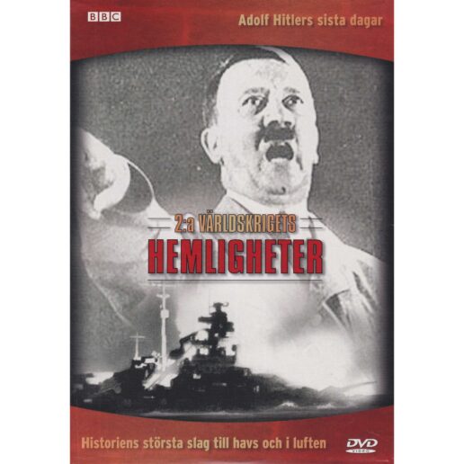 Andra världskrigets hemligheter DVD Papercase (Begagnad)