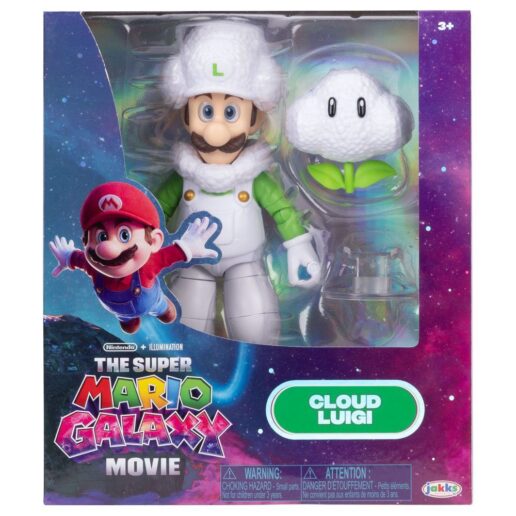 Super Mario Galaxy Movie Cloud Luigi figure 13cm