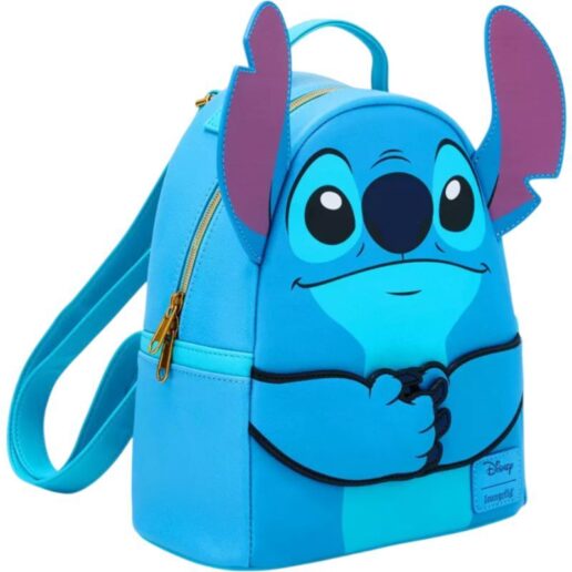 Disney Stitch Magnetic Hands Back pack Loungefly 26cm