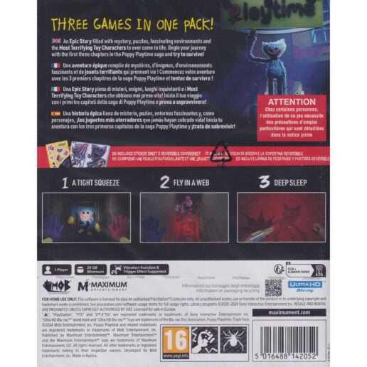 Poppy Playtime Triple Pack Playstation 5 PS5