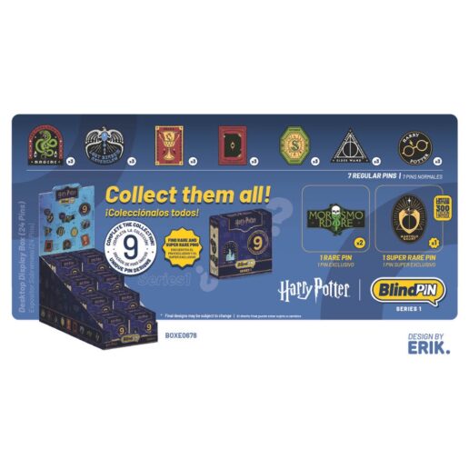 Harry Potter pin mystery collectible BlindPIN