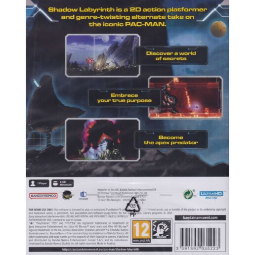 Shadow Labyrinth Playstation 5 PS5