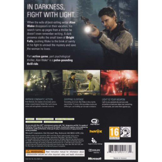 Alan Wake Xbox 360 (Begagnad)