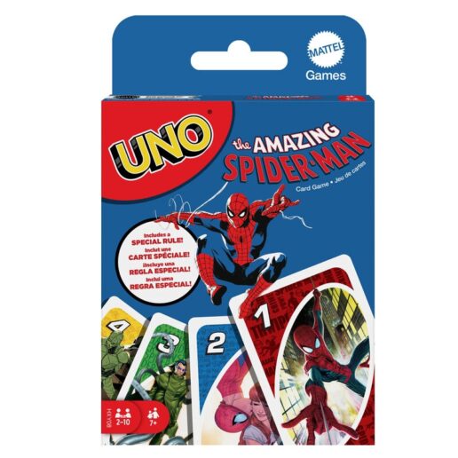 Marvel Spiderman UNO card game Marvel Spiderman UNO card game
