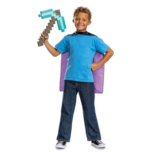 Minecraft Cape + pickaxe
