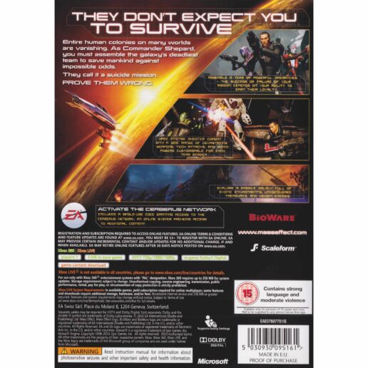 Mass Effect 2 Xbox 360 Classics (Begagnad)