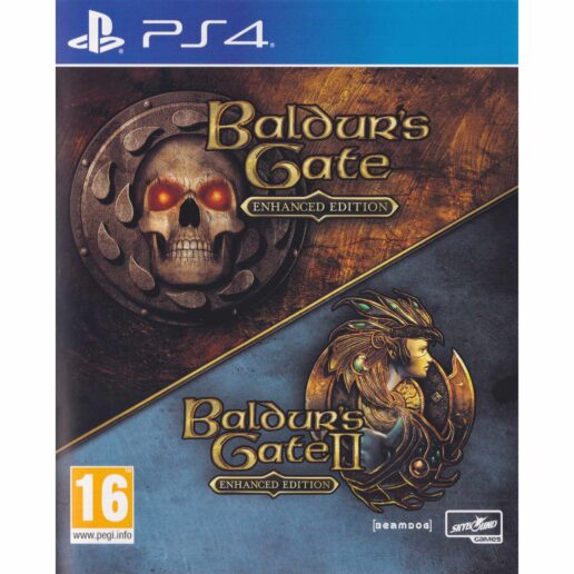 Baldurs Gate + Baldurs Gate II Enhanced Edition Playstation 4 PS4 (Begagnad)