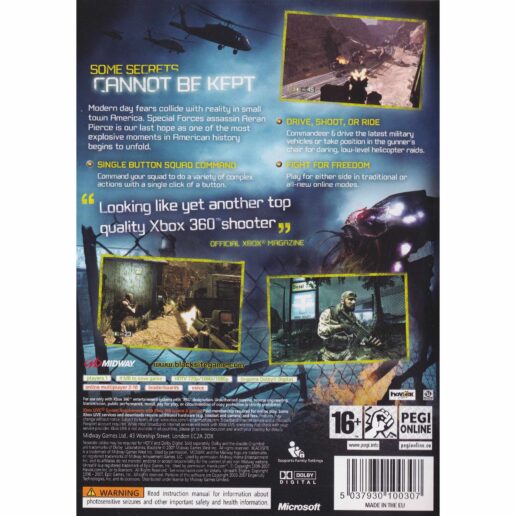 Blacksite Xbox 360 (Begagnad)
