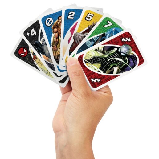 Marvel Spiderman UNO card game